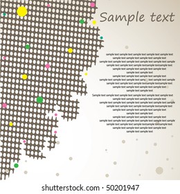 Abstract background design. Vector Illustration