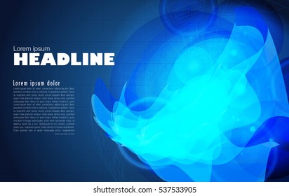 Abstract background for design, vector illustration