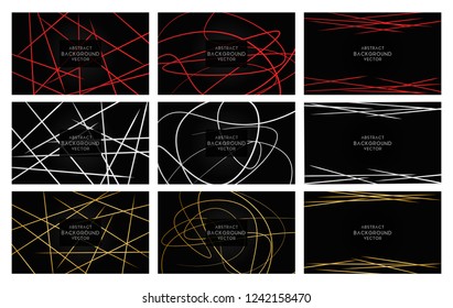 Abstract background design with vibrant color illustration