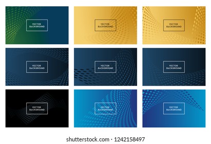 Abstract background design with vibrant color illustration