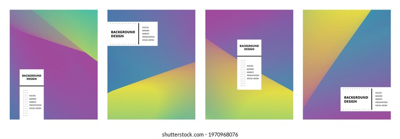 abstract background design with violet and greenish blue color