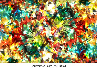 abstract background design with vivid colors