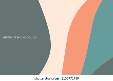 Diseño de fondo abstracto y arte de papel pintado