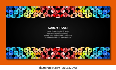 Abstract Background Design for Wallpaper, Landing Page, or Book Cover