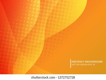 abstract background design with waving shape and colorful concept use for web and business annual report cover design vector eps 10