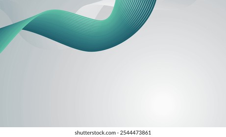 Abstract background design with wavy line pattern. Horizontal vector format for luxury digital business banners, contemporary covers, luxury premium.
