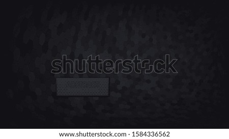 Abstract background design. Wavy lines in perspective. Technology, Big data, science, future style design. Vector.