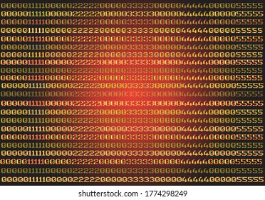 Abstract background design. Website landing page. Template for apps. Modern code. Vector illustration.