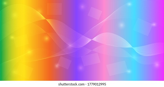 Diseño de fondo abstracto. Página de inicio del sitio web. Plantilla para aplicaciones. Geométrica moderna. Forma de onda del arte. Ilustración vectorial.