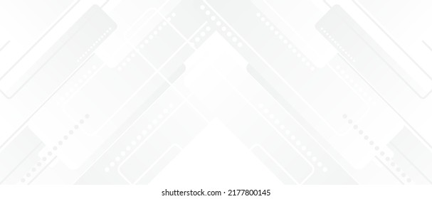 Abstract background design white geometric fluid shapes vector elements