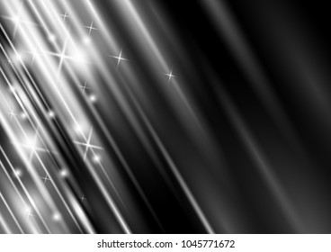 Abstract background design of white light vector illustration