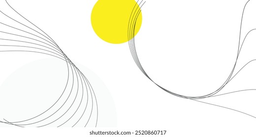 Abstract background design. white tone. line art modern concept. Decorate in artwork posters, flyers, banners. 