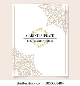 Abstrakter Hintergrund für das Design Ihres Textes. Kartendesign-Vorlage. Kann für Einladung, Menü, ottoman, Karte Design, für Kissen Design, Banner, Schilder und andere verwendet werden.