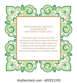 Abstract background for design your text. Card design template.