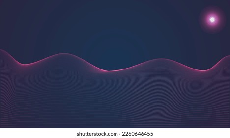 Resumen Diseño de fondo,Fondo del fluido azul abstracto,fondo de pared de ondas | textura de velo,fondo de malla de partículas de tecnología,Diseño vectorial ondulado elegante