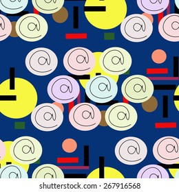 Abstract background with the designation email.Seamless.