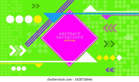 Abstract background designed with the arrangement of colors and styles in modern styles.