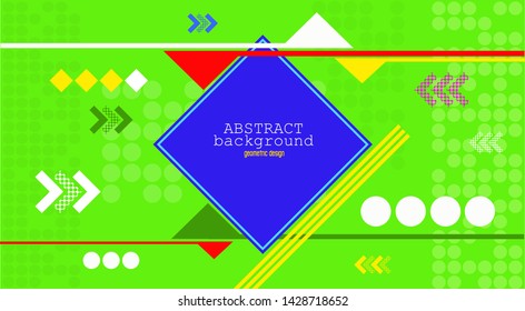 Abstract background designed with the arrangement of colors and styles in modern styles.