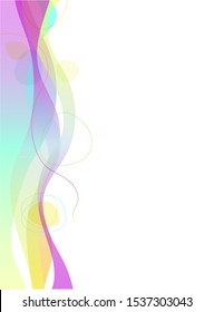 Abstract background designed with the arrangement of colors and styles in modern styles.