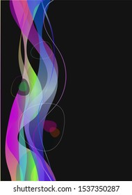 Abstract background designed with the arrangement of colors and styles in modern styles.