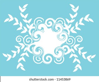 Abstract background designed in Illustrator.  Vector format can be enlarged to any size.