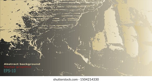 Abstract background. Designer decorative cover. Abstractionism. Design background. EPS-10. Abstract graphics. Vector graphics. Creative vector background for banner and flyer