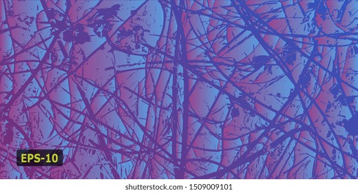 Abstract background. Designer decorative cover. Abstractionism. Design background. EPS-10. Abstract graphics. Vector graphics. Creative vector background for banner and flyer