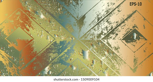 Abstract background. Designer decorative cover. Abstractionism. Design background. EPS-10. Abstract graphics. Vector graphics. Creative vector background for banner and flyer
