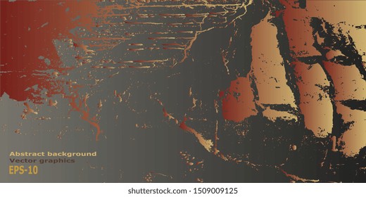 Abstract background. Designer decorative cover. Abstractionism. Design background. EPS-10. Abstract graphics. Vector graphics. Creative vector background for banner and flyer