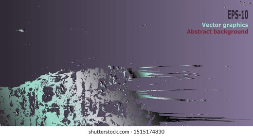 Abstract background. Designer decorative cover. Abstractionism. Design background. EPS-10. Abstract graphics. Vector graphics. Creative vector background for banner and flyer