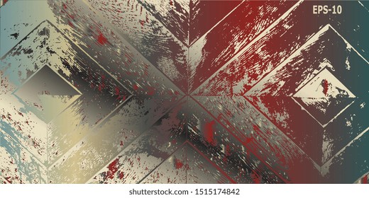 Abstract background. Designer decorative cover. Abstractionism. Design background. EPS-10. Abstract graphics. Vector graphics. Creative vector background for banner and flyer
