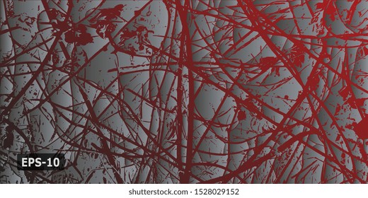 Abstract background. Designer decorative cover. Abstractionism. Design background. EPS-10. Abstract graphics. Vector graphics. Creative vector background for banner and flyer