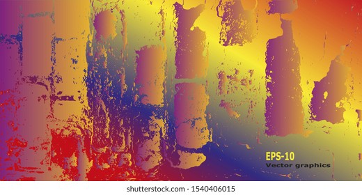 Abstract background. Designer decorative cover. Abstractionism. Design background. EPS-10. Abstract graphics. Vector graphics. Creative vector background for banner and flyer
