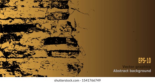 Abstract background. Designer decorative cover. Abstractionism. Design background. EPS-10. Abstract graphics. Vector graphics. Creative vector background for banner and flyer
