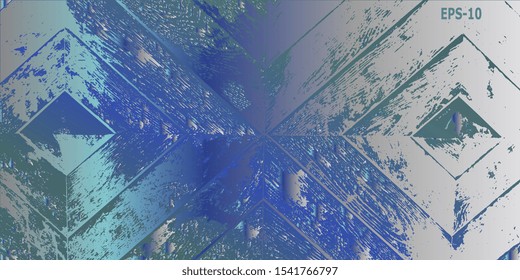 Abstract background. Designer decorative cover. Abstractionism. Design background. EPS-10. Abstract graphics. Vector graphics. Creative vector background for banner and flyer