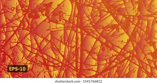 Abstract background. Designer decorative cover. Abstractionism. Design background. EPS-10. Abstract graphics. Vector graphics. Creative vector background for banner and flyer