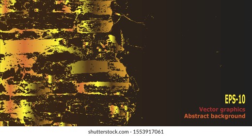 Abstract background. Designer decorative cover. Abstractionism. Design background. EPS-10. Abstract graphics. Vector graphics. Creative vector background for banner and flyer
