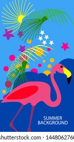 Abstract background designs - summer sale, social media promotional content. Vector illustration