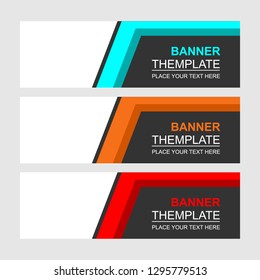 Abstract background designs for web banners and more.