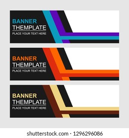Abstract background designs for web banners and more.