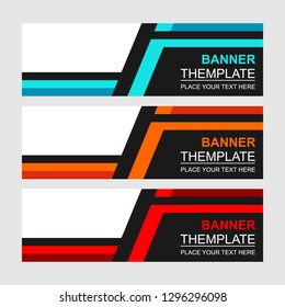 Abstract background designs for web banners and more.