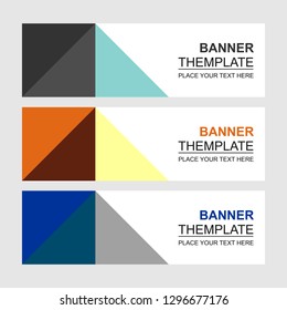 Abstract background designs for web banners and more.