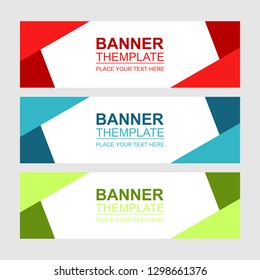 Abstract background designs for web banners and more.