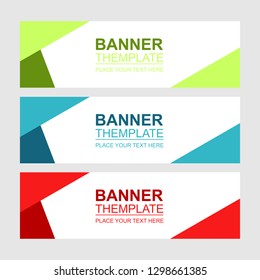 Abstract background designs for web banners and more.