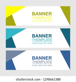 Abstract background designs for web banners and more.