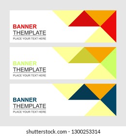 Abstract background designs for web banners and more.
