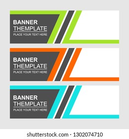 Abstract background designs for web banners and more