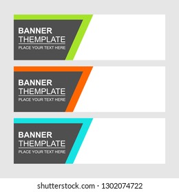 Abstract background designs for web banners and more