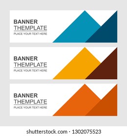 Abstract background designs for web banners and more