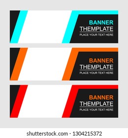 Abstract background designs for web banners and more.
